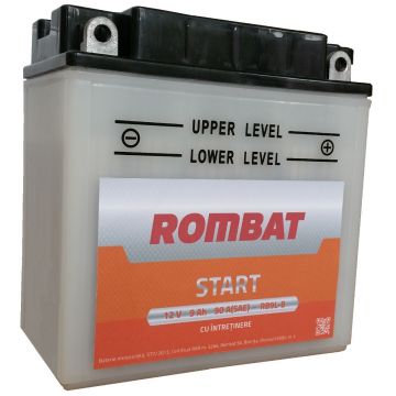 Baterie moto cu intretinere Rombat RB10L-A2 12 V - 11 Ah